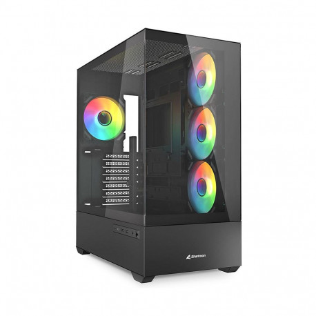 "Sharkoon AK6 RGB ATX 1xGlas Black"
