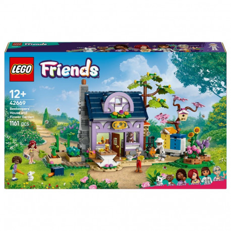 LEGO 42669 Friends mesiniku maja ja lilleaed