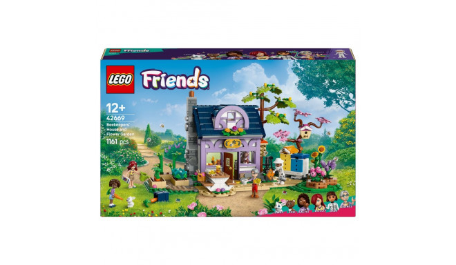 LEGO 42669 Friends mesiniku maja ja lilleaed
