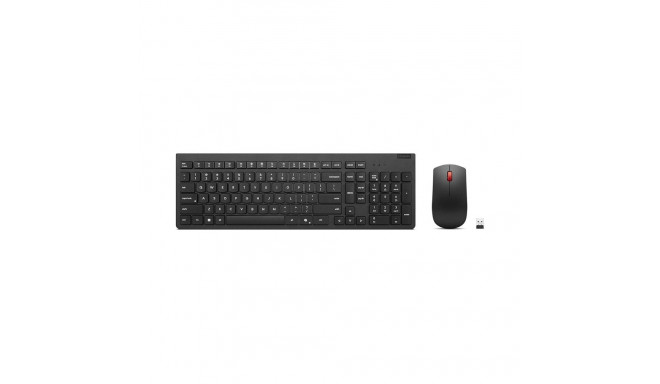 "Lenovo Essential Wireless Combo Keyboard & Mouse Gen2 Black-German"