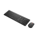 "Lenovo Essential Wireless Combo Keyboard & Mouse Gen2 Black-German"