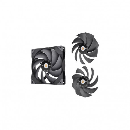 140mm Thermaltake GT14 TT Premium Edition must arvuti jahutusventilaator - 1 pakk