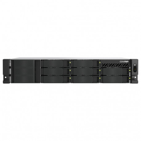 QNAP TS-855eU-8G 8-bay lühike räkki paigaldatav võrgusalvesti Intel Atom C5125 8C 2.8GHz 8GB RAM 2x2