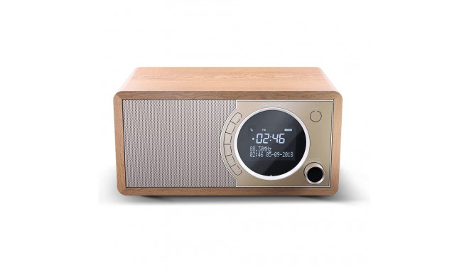 Sharp DR-450(BR) Digital Radio, FM/DAB/DAB+, Bluetooth 4.2, Alarm function, Brown