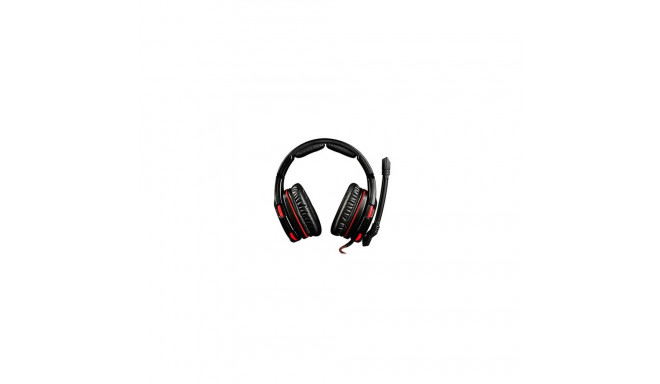 Modecom VOLCANO GHOST Headset Wired Head-band Gaming Black, Red