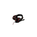 Modecom VOLCANO GHOST Headset Wired Head-band Gaming Black, Red