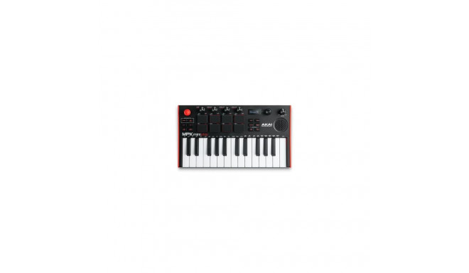 Akai MPK Mini Play Mk3 MIDI keyboard 25 keys USB Black, Red