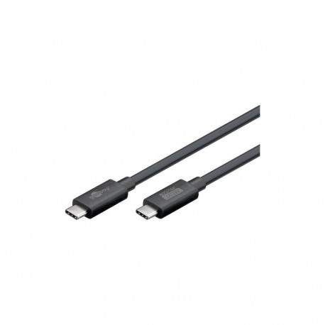 Videokaabel GOOBAY USB-C - USB-C, 240W, 80Gbit/s, 1.2m