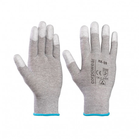 Nylon antistatic work gloves KK38 no.11