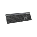 Logitech Signature Slim Solar+ K980 Wireless Keyboard, RF Wireless+Bluetooth, US Int, Graphite