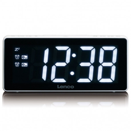 Kellraadio Lenco CR30WH, valge
