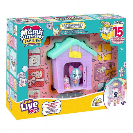 Little Live Pets figuuride komplekt Families Mama Surprise maja
