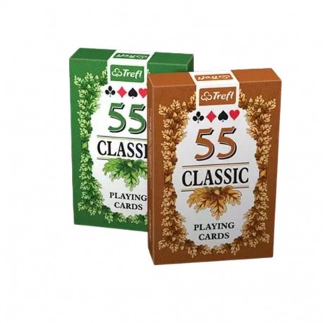 Trefl mängukaardid Classic K14905 55 kaarti