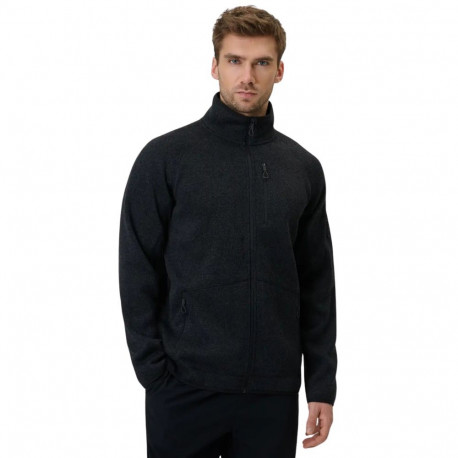 Polar męski 4F M443 głęboka czerń melanż 4FWSS26TFLEM443 20M L