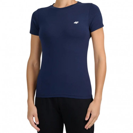 Koszulka damska 4F F3306 granatowa 4FWMM00TTSHF3306 31S XL