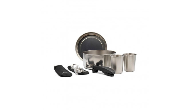 STAINLESS STEEL POT SET 2PERSONS 20CM