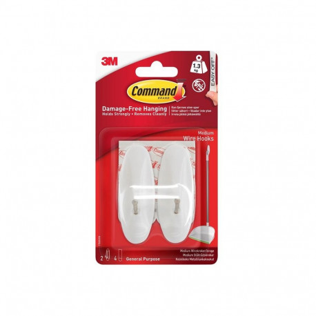 COMMAND MEDIUM NAIL HOOK 17068-CEE 2 HO
