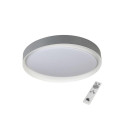 ZETA LED CEILING LAMP GREY/WHITE