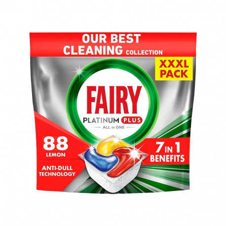 CAPS DISW FAIRY PLATINUMPLUS LEMON 88PCE