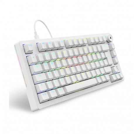 "Sharkoon Gaming Tastatur Skiller SGK25 weiß DE"