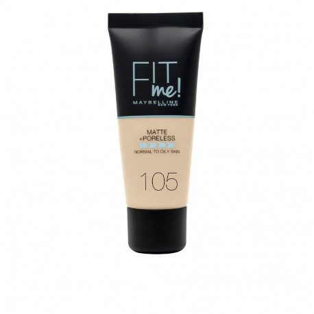 MAYBELLINE FIT ME! Foundation matte+poreless #105-natural ivory