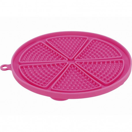 Tablecloth Trixie Lick'n'Snack Pink Silicone Ø 18 cm