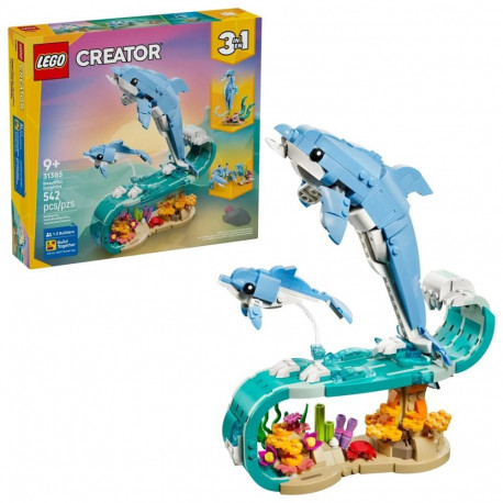 LEGO mereloomad Creator 3 in 1 31385 kaunid delfiinid