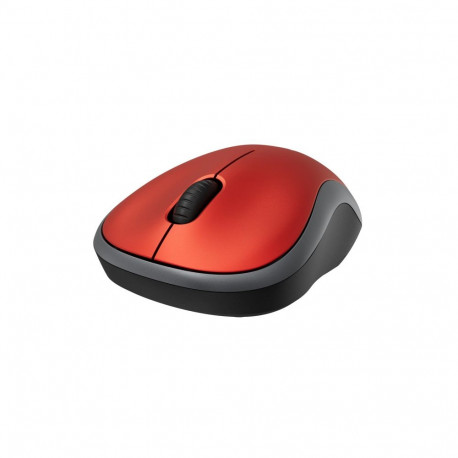 MOUSE USB OPTICAL CORDL. M185/RED 910-002240 LOGITECH