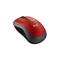 MOUSE USB OPTICAL CORDL. M185/RED 910-002240 LOGITECH