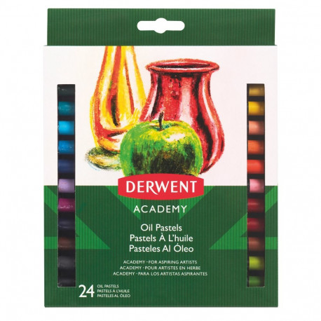 Õlipastellid Derwent Academy 24värvi