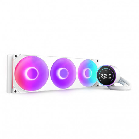 WATER COOLING NZXT KRAKEN ELITE 420 RGB LCD WHITE