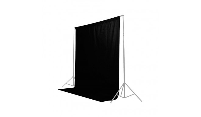 Caruba background cloth 2x3m, black
