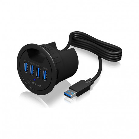 "HUB Tisch-Hub 4x USB 3.0 Type-A ICY BOX"