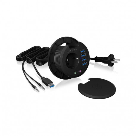 "ICY BOX IB-HUB1430 - 4 Port USB 3.2 Gen 1 Tisch-Hub"