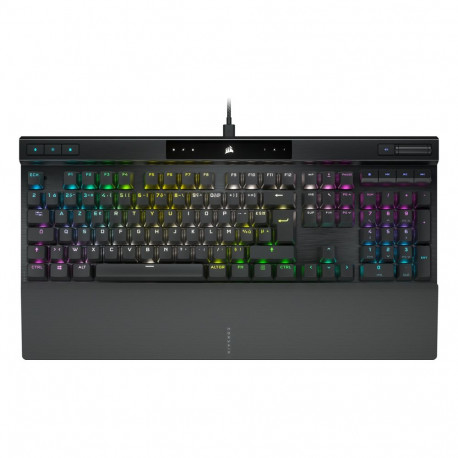 Corsair klaviatuur K70 RGB PRO juhtmega USB optomehaanilised lülitid AZERTY RGB LED FR, must