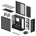 Arctic Xtender aknaga ilma GPU vertikaalse kinnituseta, must