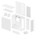 "Arctic Xtender (White) transparent window w/o GPU vertical mount"
