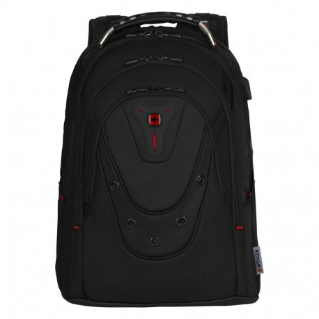 "WENGER Ibex Ballistic Deluxe 35.56cm 14Zoll-40.64cm 16Zoll Laptop Backpack Black"