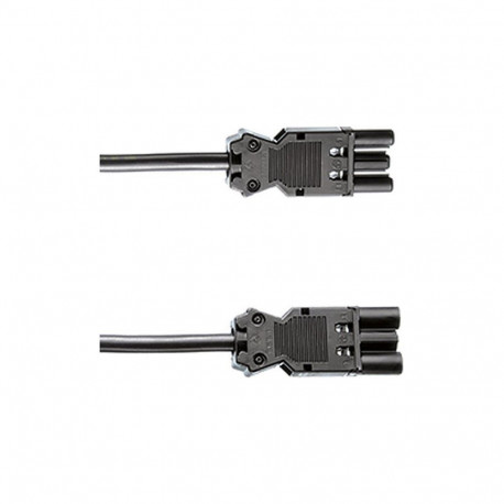 "BACHMANN Gerteverlngerung GST18-3 Stecker/Kupplung, schwarz, 5 m"