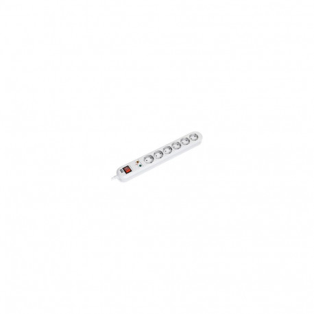"BACHMANN SMART 6xCEE7/3 ws 1xSPD 1xSchalter Strom 1,5m CEE7/7"