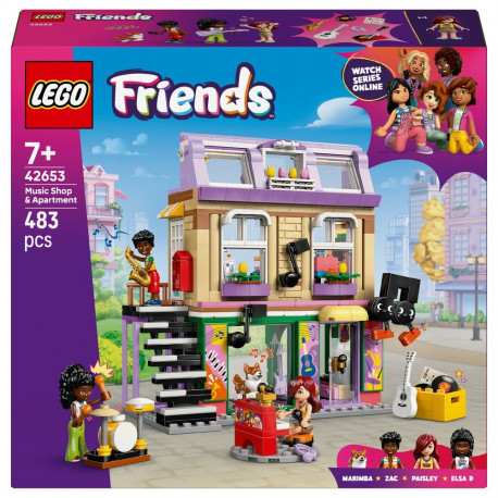 LEGO 42653 Friends muusikapood ja korter