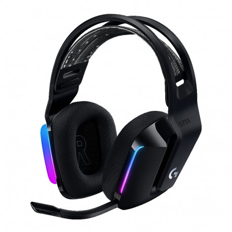 LOGITECH G733 LIGHTSPEED Wireless RGB Gaming Headset - BLACK
