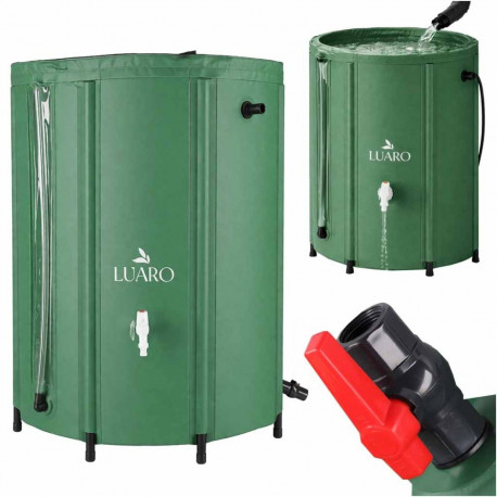 Vihmavee mahuti kraaniga vihmaveetünn kokkupandav 500 liitrit