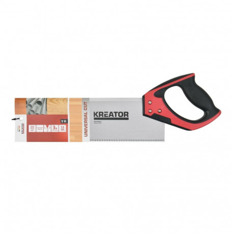 Tenon Saw, KREATOR, KRTH80201, 350 mm, 13 TPI