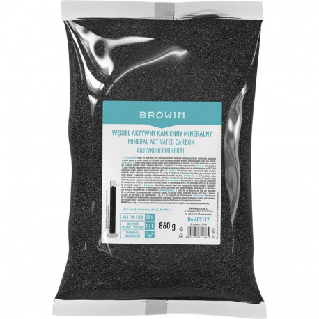 Activated Carbon BROWIN 405117 0.86 kg, Grain Size 0.6 - 2.36 mm, Adsorptive Activity > 60%