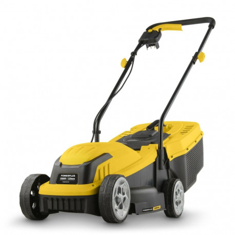 Electric lawn mower for grass cutting 1000W 320mm 30L 25-65mm POWEG62203 POWERPLUS
