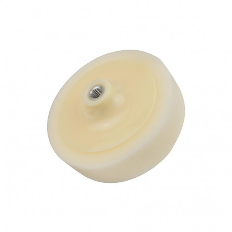 150mm M14 Thread Hard Polishing Mop Sponge White Geko