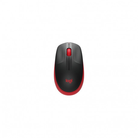 Logitech hiir M190 täissuuruses juhtmevaba USB, punane
