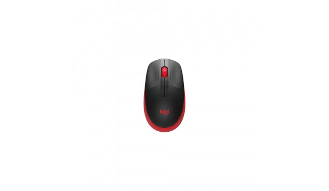 Logitech hiir M190 täissuuruses juhtmevaba USB, punane