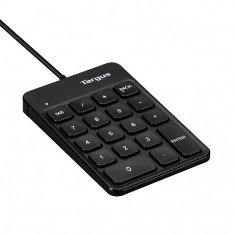 Targus numbriklaviatuur Numeric EcoSmart juhtmega, must
